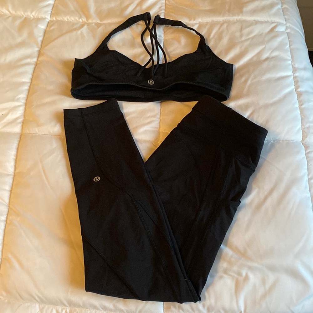 Lululemon legging & bra set (guessing on size, tags cute out)